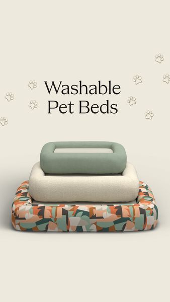 NEW: Washable Pet Beds